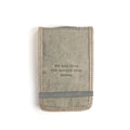 One Good Thing Mini Leather Journal - Stone