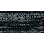 Playlist Art Print in Black - Custom