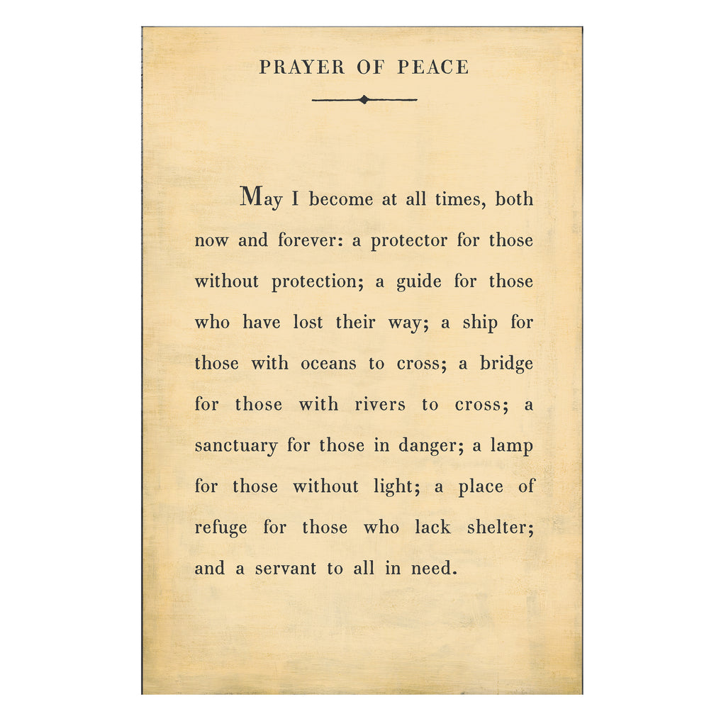 Prayer of Peace - Poetry Collection