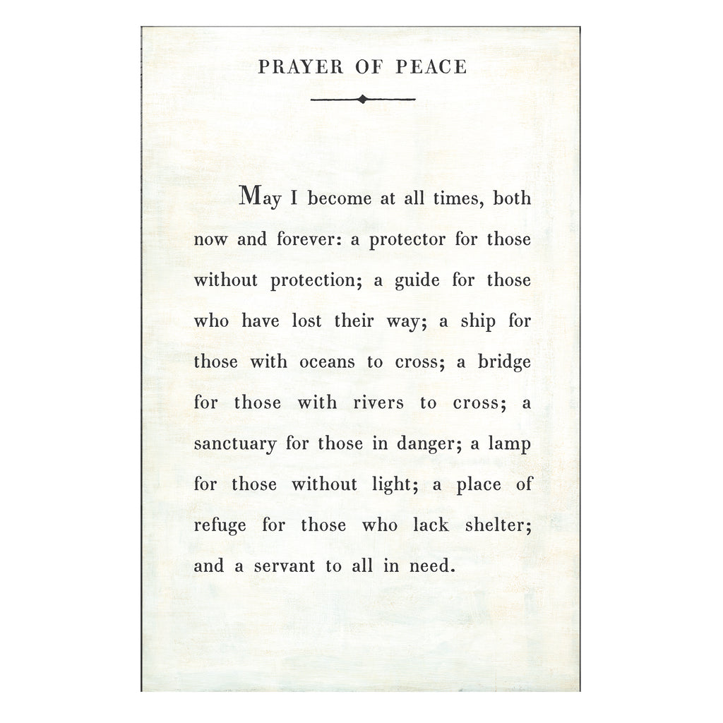 Prayer of Peace - Poetry Collection