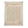 Canvas Wall Hanging - Ralph Waldo Emerson - 31.5" x 40"