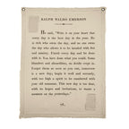 Canvas Wall Hanging - Ralph Waldo Emerson - 31.5" x 40"