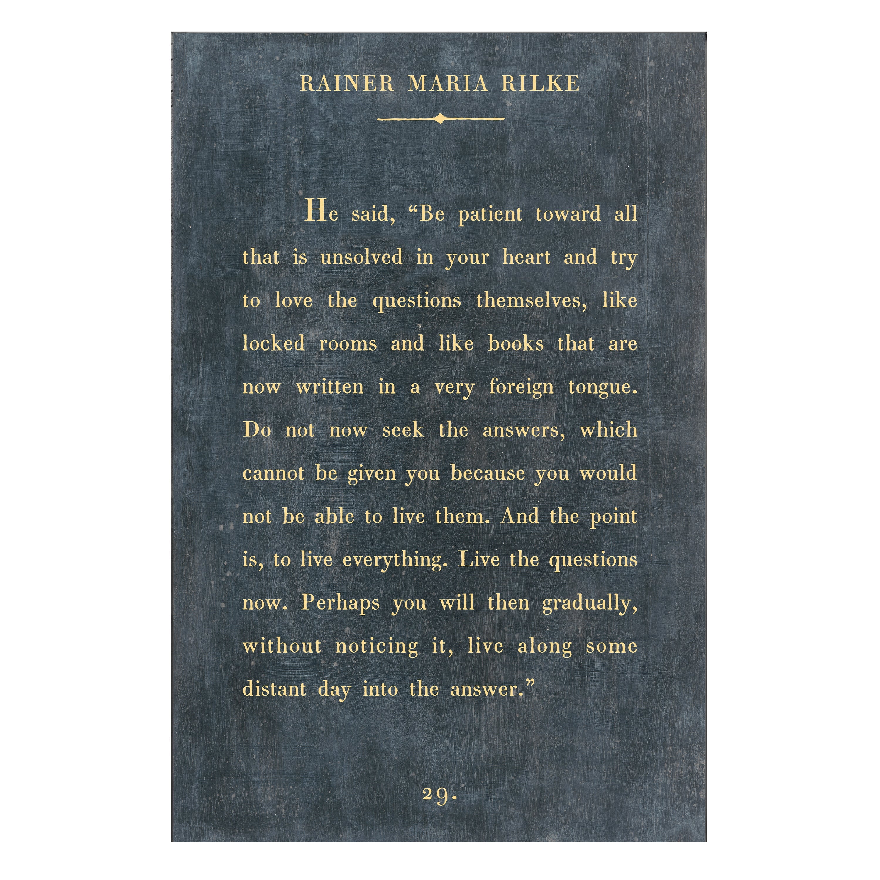Rainer Maria Rilke - Book Collection