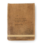 One Little Spark Signature Leather Journal - Maple