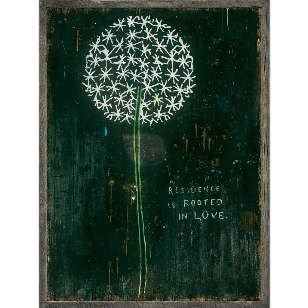 Resilience Is Rooted In Love Art Print