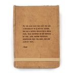 ***Do You Know What You Are Signature Leather Journal - Maple
