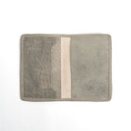 Susan Sontag Leather Passport Cover - Stone