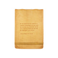 His Heart Is An Artist Signature Leather Journal - Honey