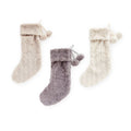 Faux Fur Stocking,  Acrylic, 24"