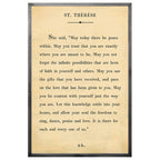 St Therese Art Print - Book Collection