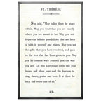 St Therese Art Print - Book Collection