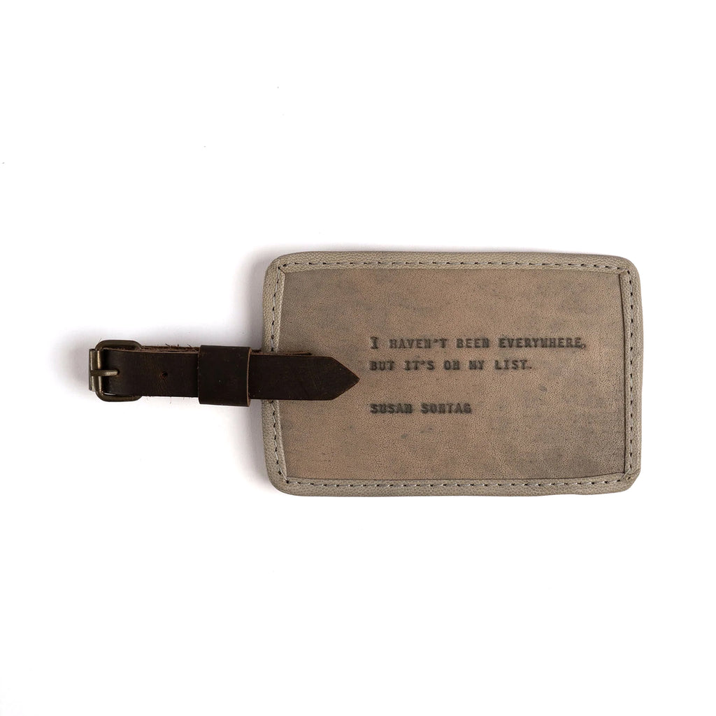 Leather Luggage Tags