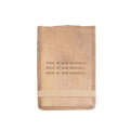 ***Think, Speak, Write Mini Leather Journal - Maple