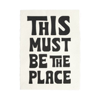 This Must Be The Place Handmade Paper Print - 12"x16"