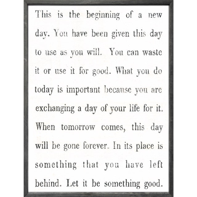 This is The Beginning Art Print