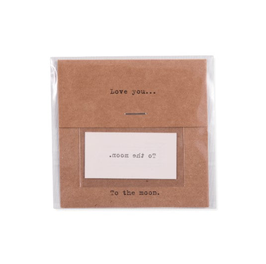 To The Moon Temporary Tattoo - 2 Pack