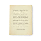 ***Velveteen Rabbit Large Deckled Edge Notebook - Cream