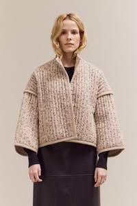 Bell Sleeve Button Down Sweater