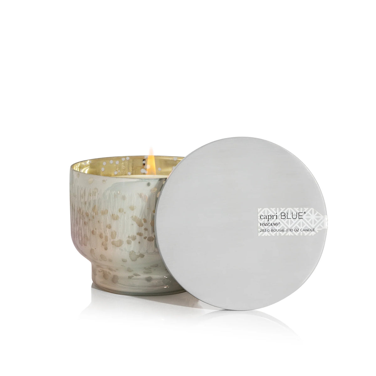White Mercury Holiday Inverted Jar