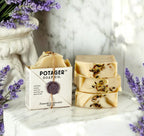 French Lavender Natural Handmade  Organic Bar Soap