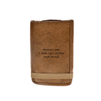 ***Reasons Why I Like Cats Mini Signature Leather Journal - Maple
