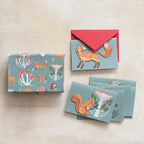 Die-Cut Christmas Cards with Envelopes