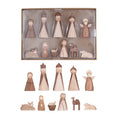 Resin Nativity - Wood Finish