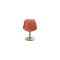 Ribbed Stemmed Wine Glass