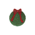 Ceramic Wreath Shaped Plate with Bow