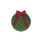 Ceramic Wreath Shaped Plate with Bow