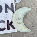 My Sun, My Moon Small Moon Decoupage Plate