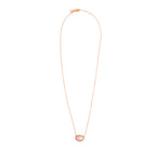 Watermelon Tourmaline Necklace - 16" + 2" Extender vary
