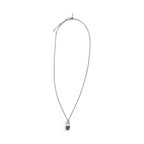 ***Small Heart Pendant (Always) Silver Necklace