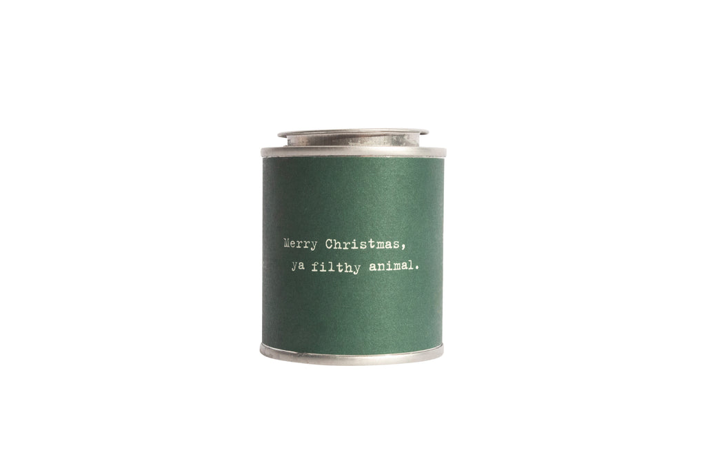 Merry Christmas, Ya Filthy Animal Holiday Candle