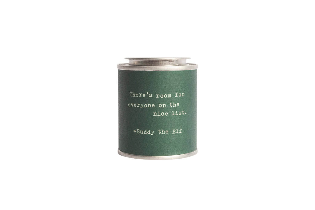 Everyone On The Nice List Holiday Candle