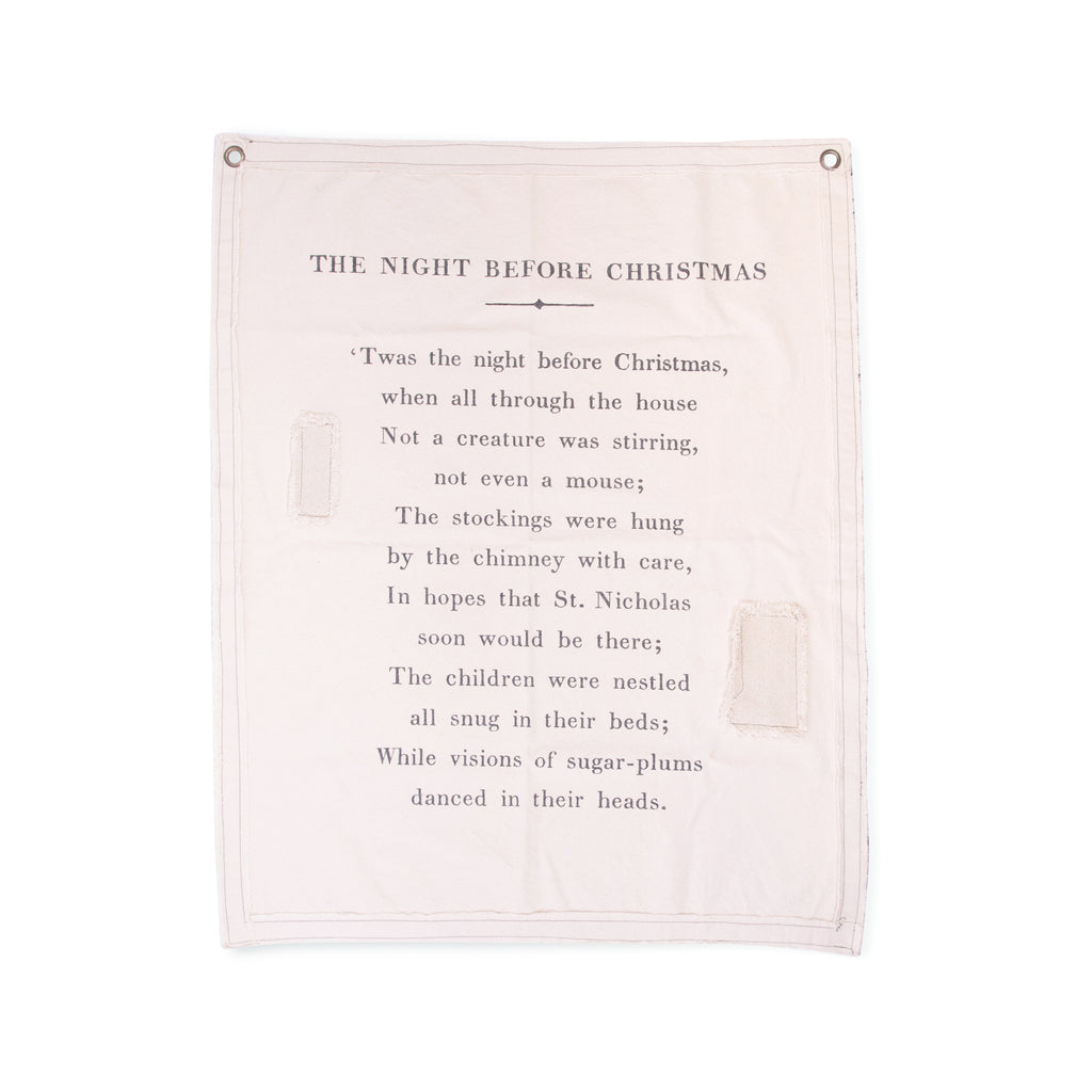 The Night Before Christmas Wall Tarp