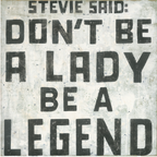 Stevie Said Art Print