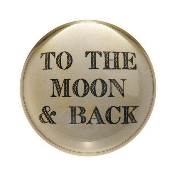 Paperweight - To The Moon and Back
