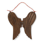 Angel Wings Hand Carved Wood Art
